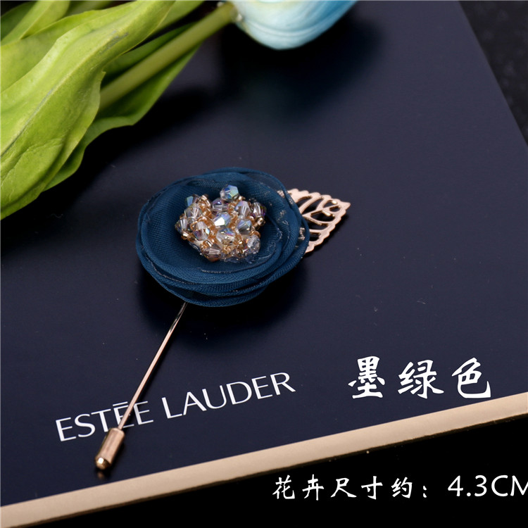 Trang sức thời trang Âu Mỹ tăng cao vải trâm trâm nam phù hợp với áo sơ mi cưới chú rể cài áo công sở đẹp