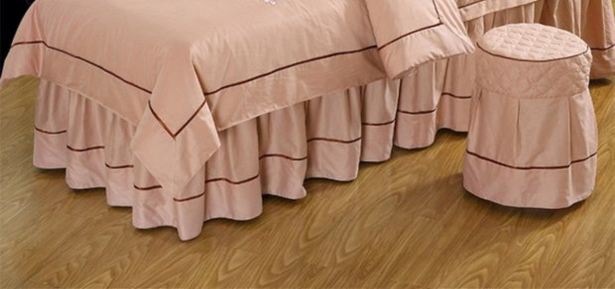 Khăn trải giường làm đẹp bằng vải bông Bốn mảnh 100% cotton làm đẹp Bộ đồ bốn mảnh drap giường spa
