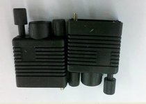 VGA formed enclosure serial port and port DB enclosure can be matched with corresponding parent head