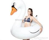 Надувной лебедь, водный плавательный круг, 140см