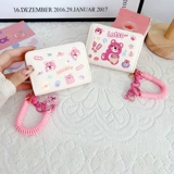 Клубника, мультяшный картхолдер, вместительная и большая ультратонкая маленькая антимагнитная сумка, анти-кража