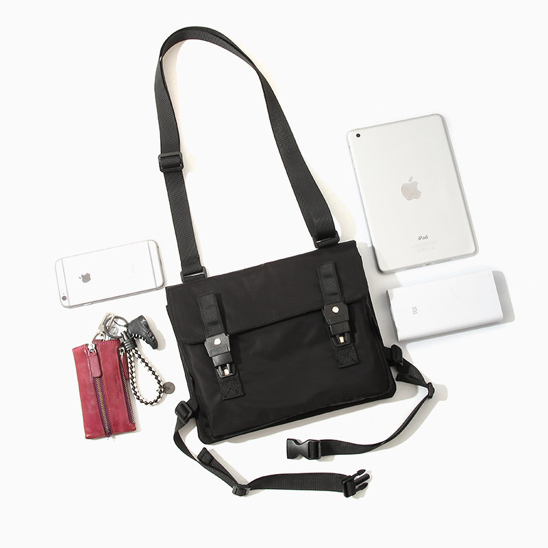 Day Series Tide Card Waterproof Casual Single Shoulder Bag Men's Bag 100 Lap College Wind Skew Satchel Super Light Commute Bag Riding Bag