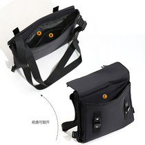 Innovative waterproof casual shoulder bag mens bag wild college style messenger bag ultra-light commuter bag cycling bag