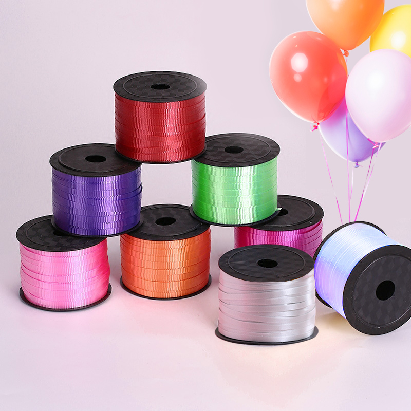 Tie balloon ribbon Ribbon Helium tie rope Tie rope Tie rope Festival wedding party supplies Decorative accessories
