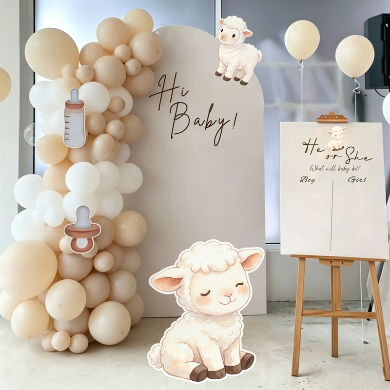 Gender Reveal Party Decorations Balloons Kt Board Baby Shower Baby Shower Party Supplies