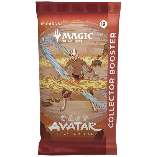 True Orange Magic: The Gathering Avatar The Last Airbender TLA Treasure Booster Pack Single Pack Full Box