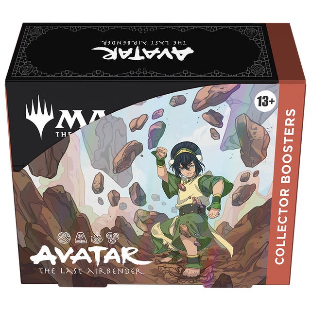 True Orange Magic: The Gathering Avatar The Last Airbender TLA Treasure Booster Pack Single Pack Full Box