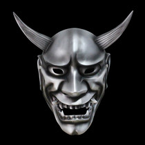 The Halloween New Pinned Japan-like Devil Can Face Tattoo Cos Decorate Resin Mask