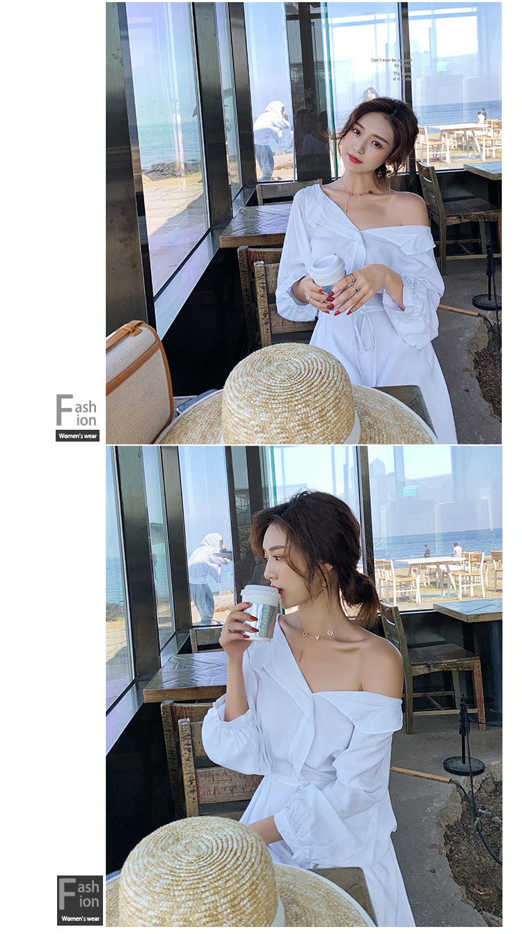 VK旗艦店 韓國風桔梗仙女裙襯衫短袖洋裝