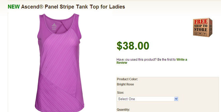 Débardeur sport pour femme - Ref 2028501 Image 4