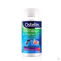 Spot Australian Ostelin kids Osterlin Children Calcium Tablets Vitamin Dinosaur Calcium VD Chewable Tablets 90 Tablets