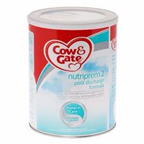 British direct mail COWGATE bullpen Nutriprem2 premature low birth weight baby special formula milk powder 6 cans from
