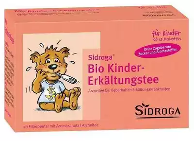 Spot German original Sidroga Bio Baby Children's Herbal Cold Tea date 2 boxes after 2022