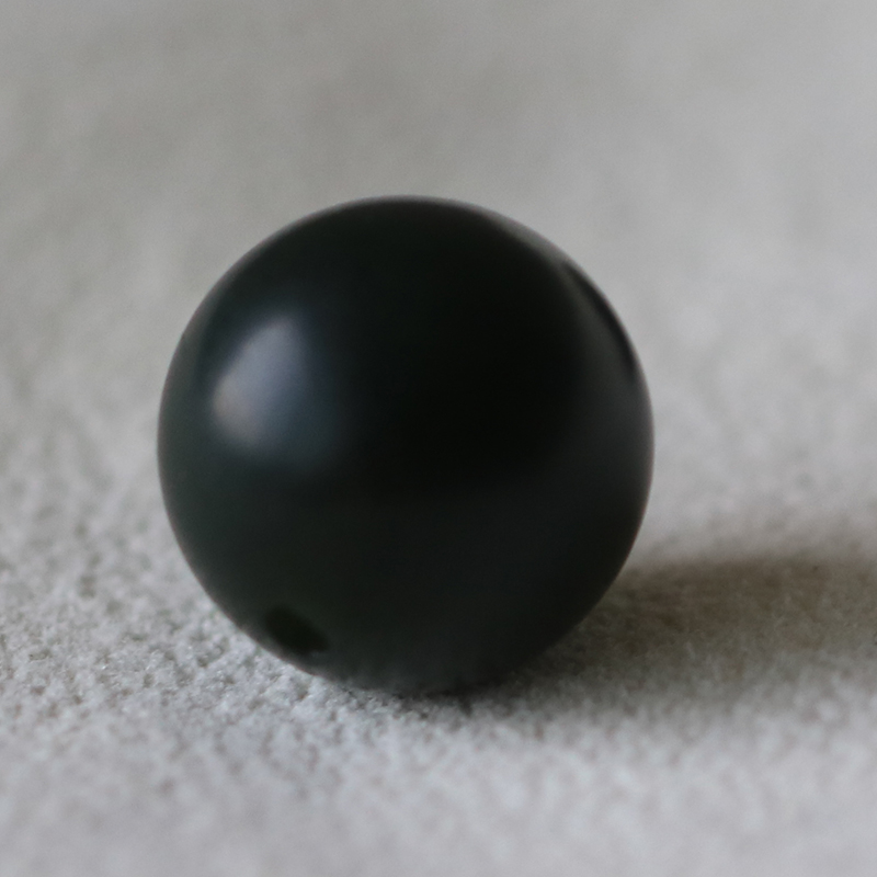 Natural and field jade beads blue and green jade loose beads matte and round Everest to play Buddha Pearl disciples beads accessories multi-treasure matching beads