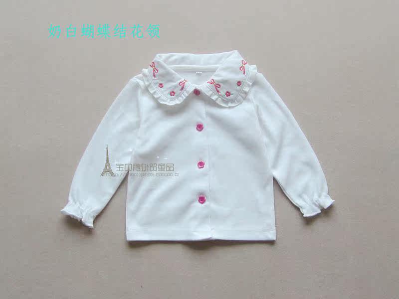 Chemise fille à manche longue en coton - Ref 2086901 Image 13