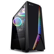 Golden River Fields Foresee the Tower Computer Chassis Desktop Host DIY Side through RGB Game Water Cooled Atx Large Plate Case