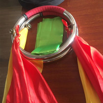 New 19cm inner diameter Taiji double ring stainless steel ring Mulan double ring mandarin duck ring S-ring set