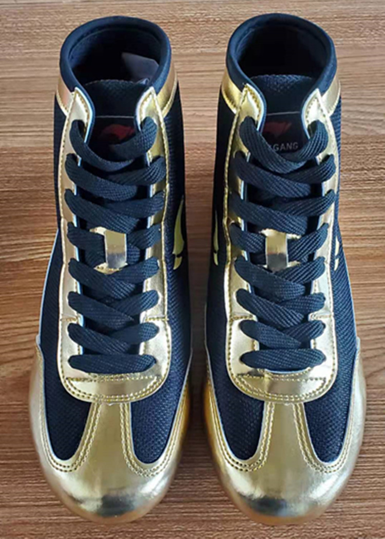 Black children Wrestling Shoes Boxing Shoes Loose shoes Judo Shoes Shoe Shoe men Deep squatting Hard pull shoes Shoes Fitness Shoes