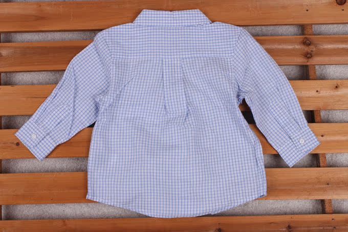 Chemise garcon à manche longue en coton - Ref 2078242 Image 8