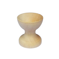  Wooden egg tray simulation DIY blank egg painting graffiti egg painting support model baby house toy