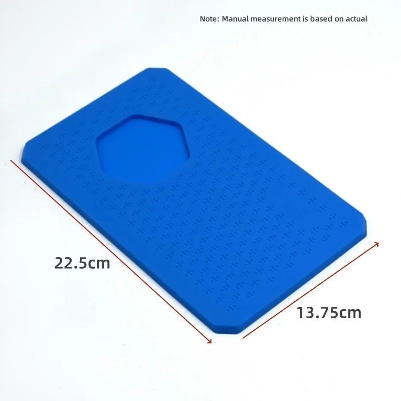 Mobile Phone Screen Protector Tool Anti-Slip Mat Tablet Screen Repair Fixing Silicone High Temperature Resistant Protective Soft Pad Apple