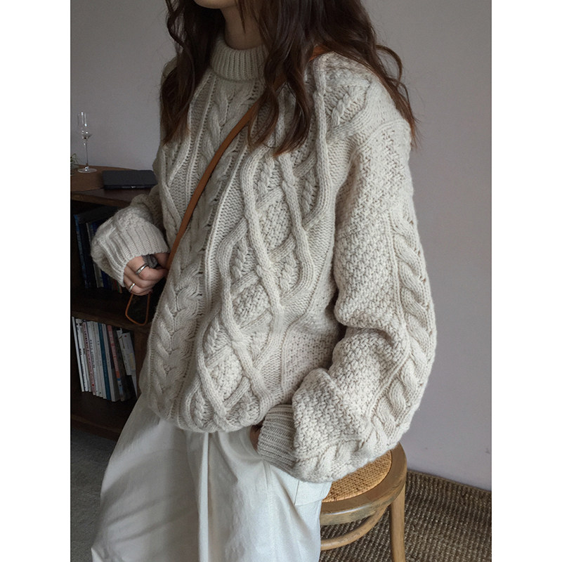 MMCC2022 spring new 100 hitch fashion gallows sweaters Lazy Wind Sets of Knitted Sweater Women