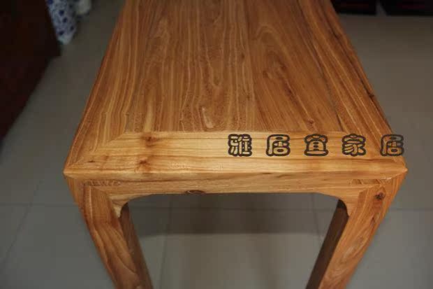 Old Elm sơn mài miễn phí cho bàn hiện đại tối giản Zhongtang đồ gỗ rắn đồ nội thất hiên bàn đứng - Bàn / Bàn 	bàn làm việc gỗ cổ điển	