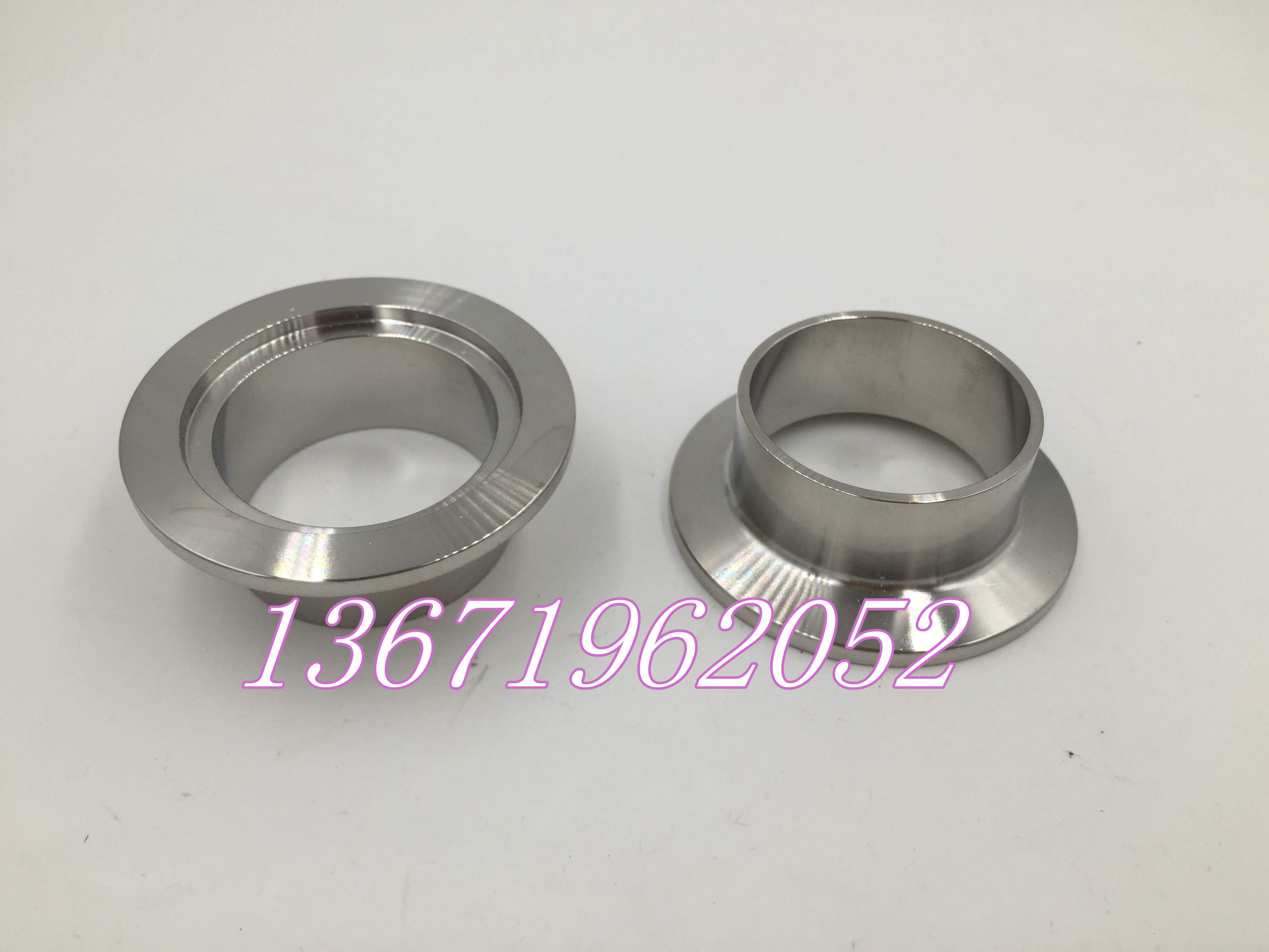 304 stainless steel numerical control KF quick fit joint vacuum end head quick fit end head vacuum joint L=20mm