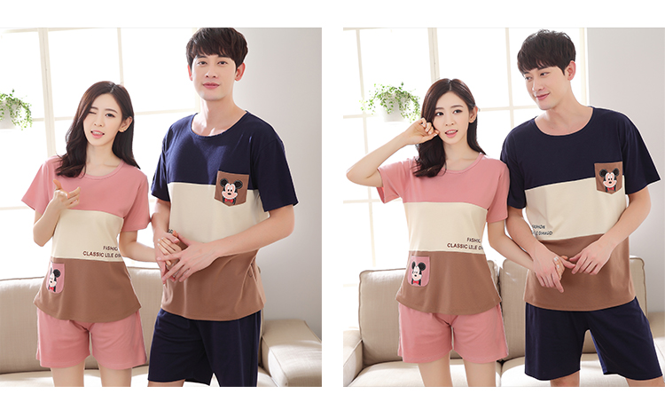 Pyjama mixte OTHER   en Coton à manche courte - Ref 3006006 Image 80