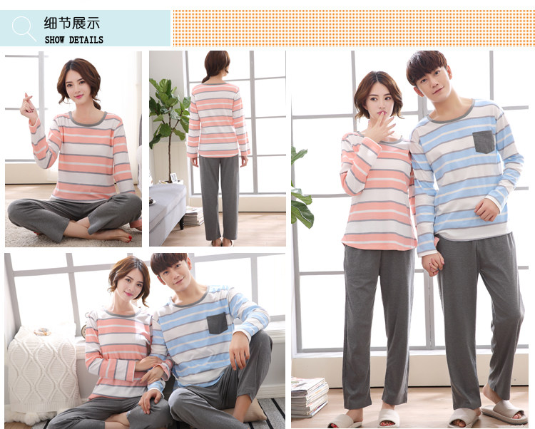 Pyjama mixte en Coton à manches longues - Ref 3005501 Image 16