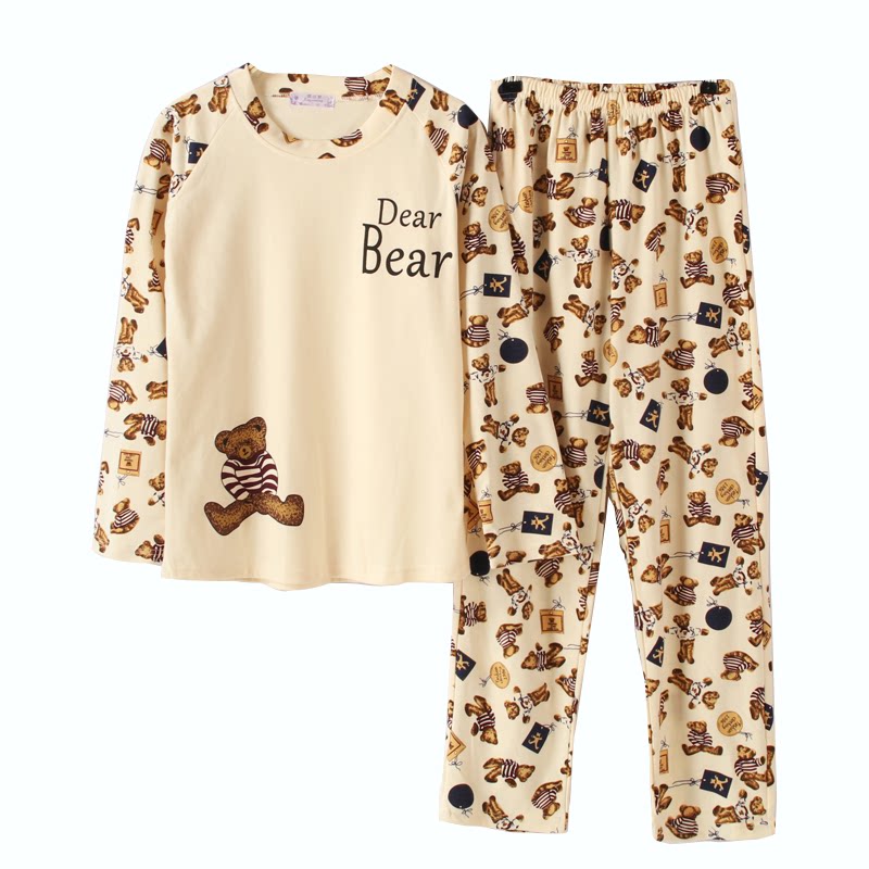 Pyjama mixte en Coton à manches longues - Ref 3005501 Image 5