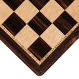 Шахсайский шахматный соревнование QISI Деревянная шахматная доска с Ebon Eyeborn Maple Maple