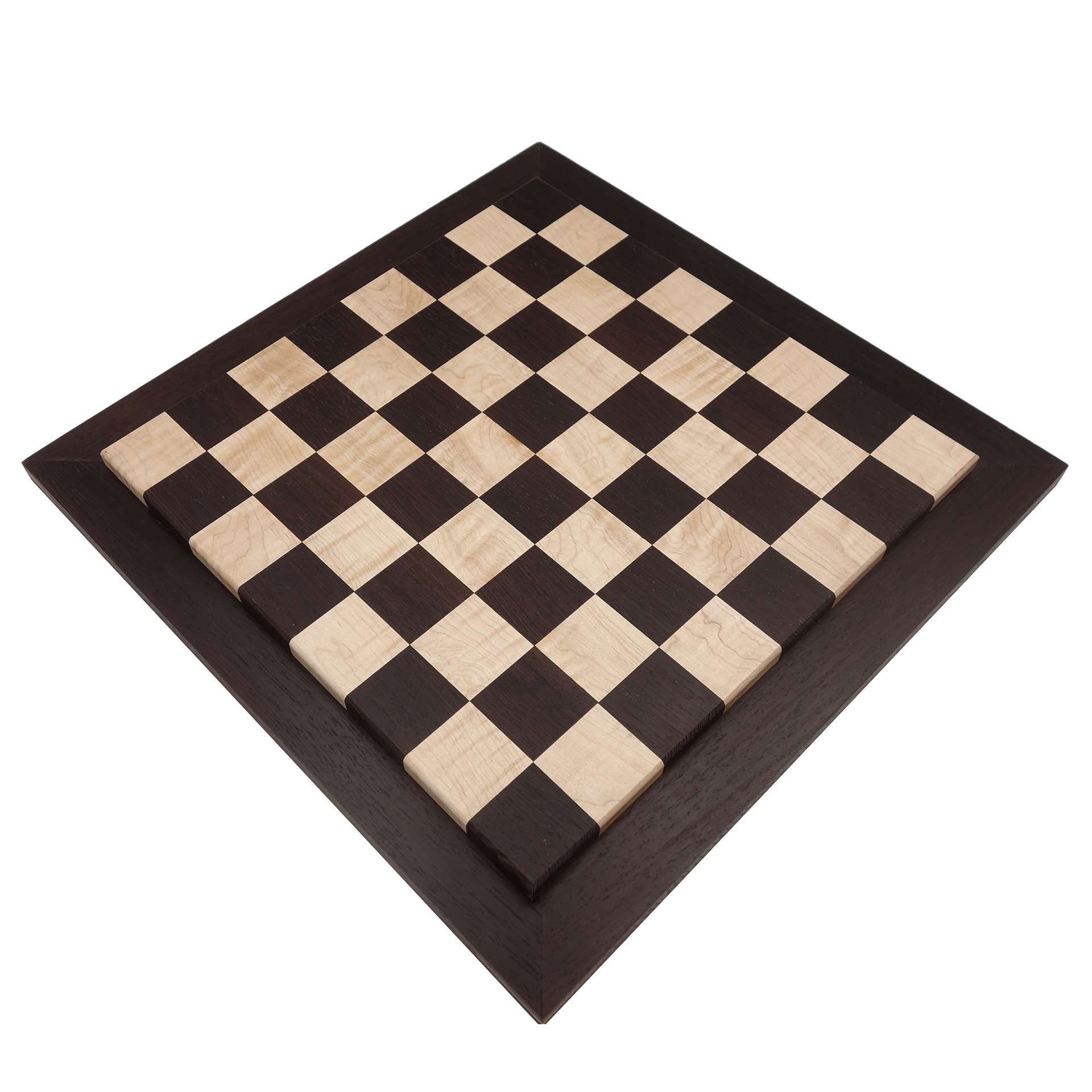 Luxury Solid Wood Artisanal US Imports of High-end Chess Chessboard