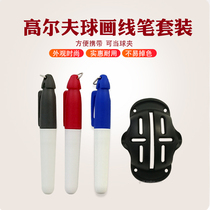 Golf Drawing Wire Instrumental Painting Line Pen Suit Drawing Ball Marked putter Line marker Painter Field Pen Ballpark Accessories Multicolor