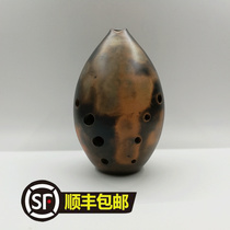 Wu Sheng Sha Kun Jie Xun Single-cavity Pear Xun 10 Ten-hole Kiln Change Xun Professional Performance Beginners Xun Water Washing High Temperature Olive Xun