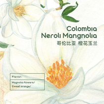 Old Deers Friend Colombian Pink Bourbon Orange Flower Orchid Boutique Hand Rinse Black Coffee Bean 100g