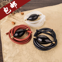 Tea tray Drain pipe suction ball Tea residue bucket sewer pipe Copper head rubber suction ball Kung Fu tea accessories