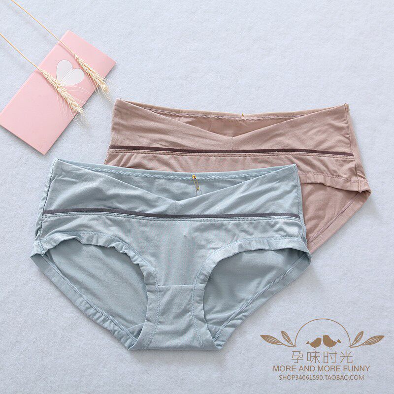 Aromas triangle shorts Low waist pregnant woman's underwear comfortable and breathable 6620 elastic MoDel Four Seasons