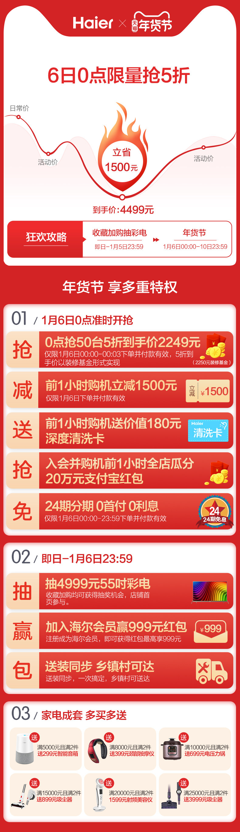 海尔 洗烘一体 直驱变频滚筒洗衣机 10公斤 一级能效 图1