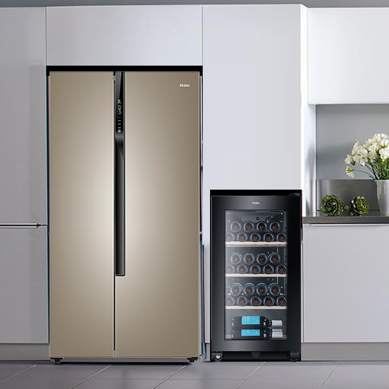 Холодильник Haier Wine Select BCD-507WDPT с винным шкафом на 35 бутылок