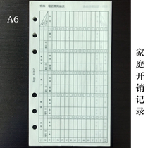 A6 Notepad keny loose-leaf replacement core loose-leaf paper inner page paper