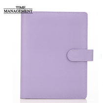 Personality custom loose-leaf business notepad notebook work manual purple A5 this efficiency manual