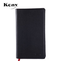 keny48K book cover type head layer leather notebook diary fixed page notepad cowhide book