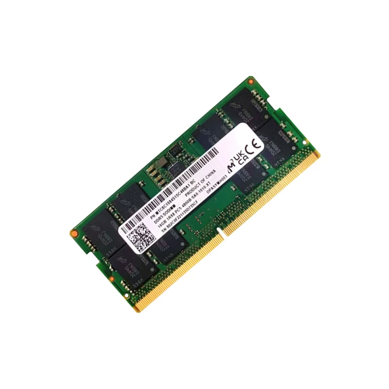 Память ноутбука Micron DDR5 32 ГБ DDR5 память для ноутбука 16 ГБ DDR5 память для ноутбука DDR5 5600 МГц память для ноутбука оригинальная микропартия памяти ноутбука