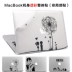 Apple bảo vệ lá MacBook Pro 13,3 15 inch máy tính xách tay Sticker Mac Air13 bảo vệ trường hợp đầy màu sắc Foil của Apple phụ kiện máy tính xách tay minh bạch bảo vệ phim