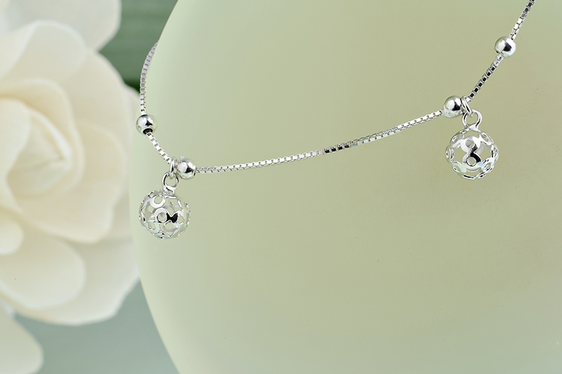 Chaine de cheville Femme en Argenterie - Ref 3104865 Image 14
