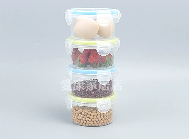 Vòng kín tủ lạnh giòn 300ml hộp snack hộp cơm trưa nhỏ hộp cơm trưa hộp thức ăn mẫu lò vi sóng - Hộp cơm điện sưởi ấm