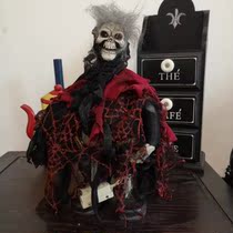 Halloween Bar Coffee Personality Decoration Damaged Skeleton King Damaged King Damaged Products