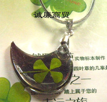 Europa Clover series Moon metal pendant metal necklace jyg93430015