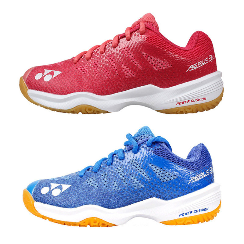 YONEX A3JR ultra-light three generations of children badminton shoes YY Yunicks blue-red children shoes